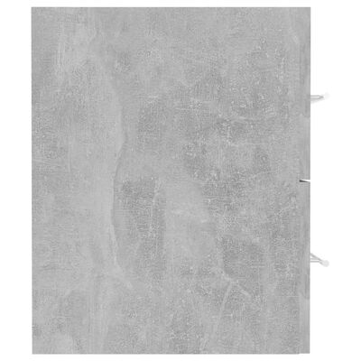 vidaXL betonszürke forgácslap mosdószekrény 41 x 38,5 x 48 cm