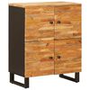 vidaXL Oldals&oacute; szekr&eacute;ny Barna 60 x 33 x 75 cm T&ouml;m&ouml;r Mang&oacute;f&aacute;t