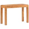 vidaXL t&ouml;m&ouml;r ak&aacute;cfa konzolasztal m&eacute;zsz&iacute;nű fel&uuml;lettel 110 x 40 x 76 cm