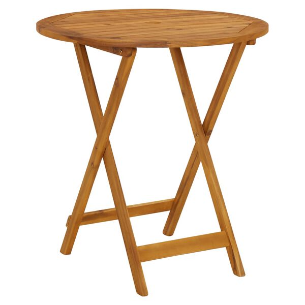 vidaXL 3 r&eacute;szes lev&eacute;lmint&aacute;s sz&ouml;vet &eacute;s t&ouml;m&ouml;r fa bisztr&oacute;szett