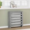 vidaXL sz&uuml;rke sonoma szerelt fa radi&aacute;torburkolat 78 x 20 x 82 cm
