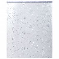 vidaXL matt virágmintás PVC ablakfólia 60 x 500 cm