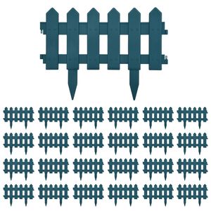 vidaXL 25 db z&ouml;ld PP gyepszeg&eacute;ly 10 m