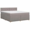 vidaXL Boxspring &aacute;gy matraccal T&oacute;psz&iacute;nű 140 x 200 cm Sz&ouml;vet