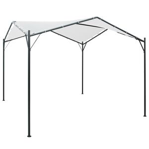 vidaXL feh&eacute;r pavilon 3 x 3 x 2,6 m 180 g/m&sup2;