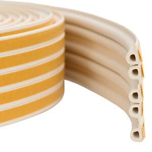 vidaXL &Ouml;ntapad&oacute; ablak t&ouml;m&iacute;t&eacute;s Feh&eacute;r 9 x 6 mm 12 m EPDM hab