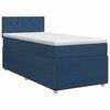 vidaXL Boxspring &aacute;gy matraccal fejt&aacute;ml&aacute;val K&eacute;k 100 x 200 cm Sz&ouml;vet