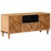vidaXL T&aacute;rol&oacute; szekr&eacute;nyek Barna 105 x 33,5 x 46 cm T&ouml;m&ouml;r Mang&oacute;f&aacute;t