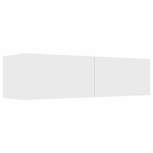 vidaXL feh&eacute;r szerelt fa TV-szekr&eacute;ny 120 x 30 x 30 cm