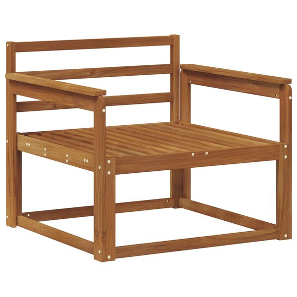 vidaXL K&uuml;lt&eacute;ri k&ouml;z&eacute;pső kanap&eacute; T&ouml;m&ouml;r Ak&aacute;cfa Term&eacute;szetes