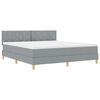 vidaXL LED Box Spring &Aacute;gy Vil&aacute;gossz&uuml;rke 180 x 200 cm sz&ouml;vet