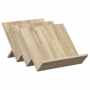 vidaXL Magazin &aacute;llv&aacute;ny Sonoma t&ouml;lgy 53 x 40 x 28,5 cm Szerelt Fa