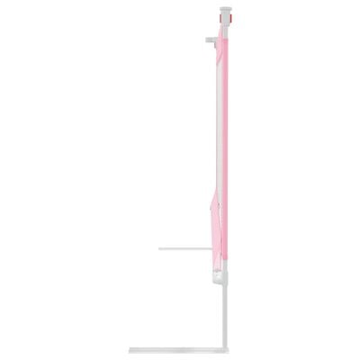 vidaXL rózsaszín szövet biztonsági leesésgátló 160 x 25 cm