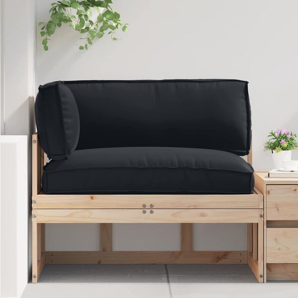 vidaXL Raklap p&aacute;rna k&eacute;szlet 3 pcs Fekete Oxford Sz&ouml;vet