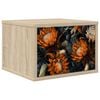vidaXL Fali &eacute;jjeli szekr&eacute;ny LOCHEM Sonoma T&ouml;lgy 36 x 33 x 25 cm