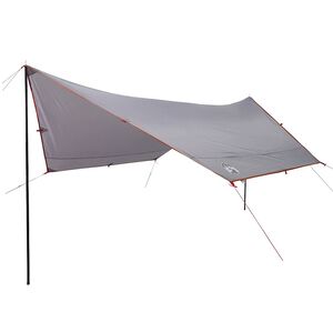 vidaXL sz&uuml;rke &eacute;s narancss&aacute;rga v&iacute;z&aacute;ll&oacute; kempingponyva 430 x 380 x 210 cm