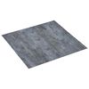 vidaXL &Ouml;ntapad&oacute;s Padl&oacute; Panelek Sz&uuml;rke M&aacute;rv&aacute;ny 30,5 x 30,5 cm 20 db PVC
