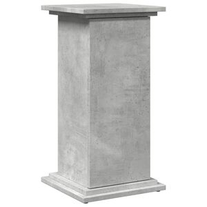 vidaXL betonsz&uuml;rke szerelt fa bemutat&oacute;&aacute;llv&aacute;ny t&aacute;rol&oacute;val 31x30x60 cm