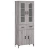 vidaXL sz&uuml;rke sonoma szerelt fa magasszekr&eacute;ny 69,5 x 34 x 180 cm