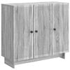 vidaXL Sz&eacute;f Sz&uuml;rke Sonoma 89 x 34,5 x 80 cm Szerelt Fa