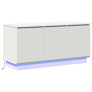 vidaXL TV szekr&eacute;ny 100 x 38 x 49 cm Feh&eacute;r Szerelt Fa