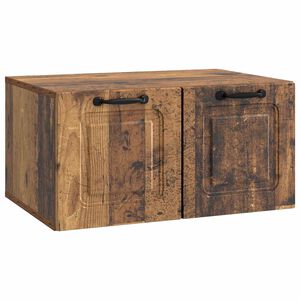 vidaXL Fali TV szekr&eacute;ny Antik Fa 59,5 x 41 x 30 cm Szerelt Fa