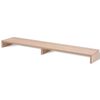 vidaXL monitor&aacute;llv&aacute;ny szerelt fa 110x23,5x9 cm b&eacute;zs