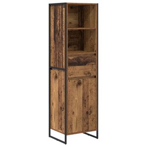 vidaXL K&ouml;nyvespolc &Ouml;reg fa 43 x 36 x 150,5 cm Szerelt Fa