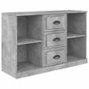 vidaXL betonsz&uuml;rke szerelt fa t&aacute;lal&oacute;szekr&eacute;ny 104,5 x 35,5 x 67,5 cm