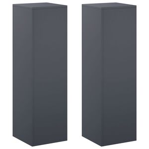 vidaXL N&ouml;v&eacute;ny&aacute;llv&aacute;ny 2 pcs Antracitsz&uuml;rke 30 x 30 x 100 cm