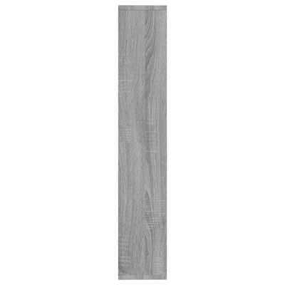 vidaXL szürke sonoma színű szerelt fa fali polc 36 x 16 x 90 cm