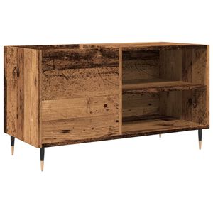 vidaXL antik fa sz&iacute;nű szerelt fa hanglemezszekr&eacute;ny 84,5x38x48 cm