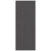 vidaXL Ajt&oacute;szőnyeg Fekete 60 x 150 cm Polipropil&eacute;n