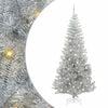 vidaXL Kar&aacute;csonyfa 300 LED-del &aacute;llv&aacute;nnyal Ez&uuml;st 240 cm PET