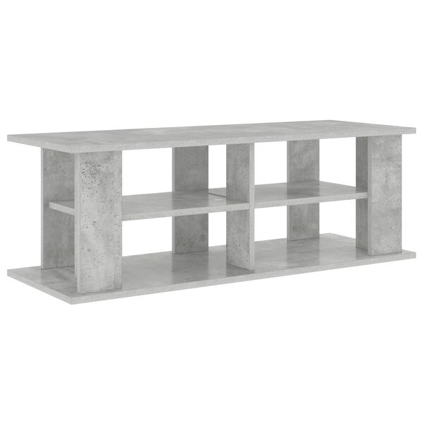 vidaXL TV &aacute;llv&aacute;ny Beton Sz&uuml;rke 96 x 35 x 33,5 cm