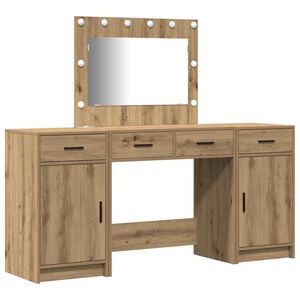 vidaXL &Ouml;lt&ouml;zk&ouml;dőasztal 3 pcs Barna 78,5 x 41 x 135 cm Faanyag