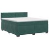 vidaXL Boxspring &aacute;gy matraccal S&ouml;t&eacute;tz&ouml;ld 140 x 190 cm B&aacute;rsony
