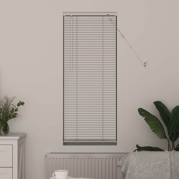 vidaXL Zsaluzia &Aacute;ll&iacute;that&oacute; Feh&eacute;r 150 x 40 cm PVC