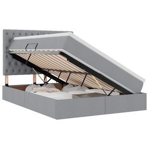 vidaXL &Aacute;gy t&aacute;rol&oacute;val &eacute;s matraccal matracmal Vil&aacute;gossz&uuml;rke 140 x 190 cm