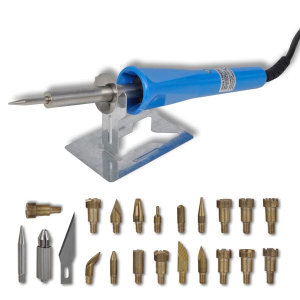 Forraszt&oacute; Vas K&eacute;szlet 30W Fat&uuml;zel&eacute;sű Toll K&eacute;szlet