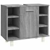 vidaXL sz&uuml;rke sonoma sz&iacute;nű szerelt fa f&uuml;rdőszobaszekr&eacute;ny 60x32x53,5 cm