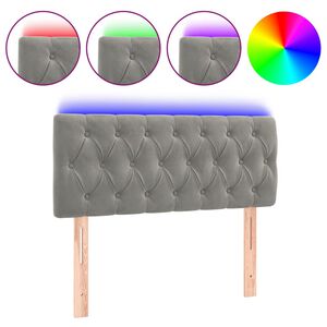 vidaXL vil&aacute;gossz&uuml;rke b&aacute;rsony LED-es fejt&aacute;mla 100 x 7 x 78/88 cm