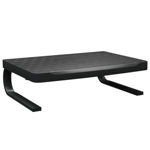 vidaXL fekete monitor&aacute;llv&aacute;ny 37 x 28 x 11,5 cm