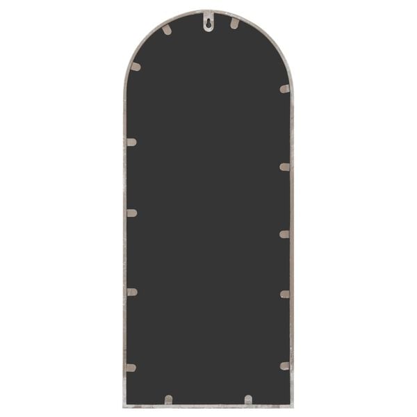 vidaXL homoksz&iacute;nű vas kerti t&uuml;k&ouml;r k&uuml;lt&eacute;ri haszn&aacute;latra 100 x 45 cm