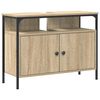 vidaXL F&uuml;rdőszobai mosd&oacute;szekr&eacute;ny Barna 80 x 30 x 60 cm Szerelt fa