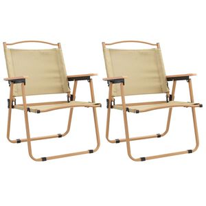 vidaXL 2 db b&eacute;zs oxford sz&ouml;vet camping sz&eacute;k 54 x 55 x 78 cm