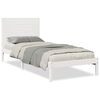 vidaXL feh&eacute;r t&ouml;m&ouml;r fa extra hossz&uacute; &aacute;gykeret matrac n&eacute;lk&uuml;l 90 x 220 cm