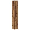 vidaXL T&aacute;rol&oacute;szekr&eacute;ny 3 pcs &Ouml;reg fa 30 x 42,5 x 225 cm