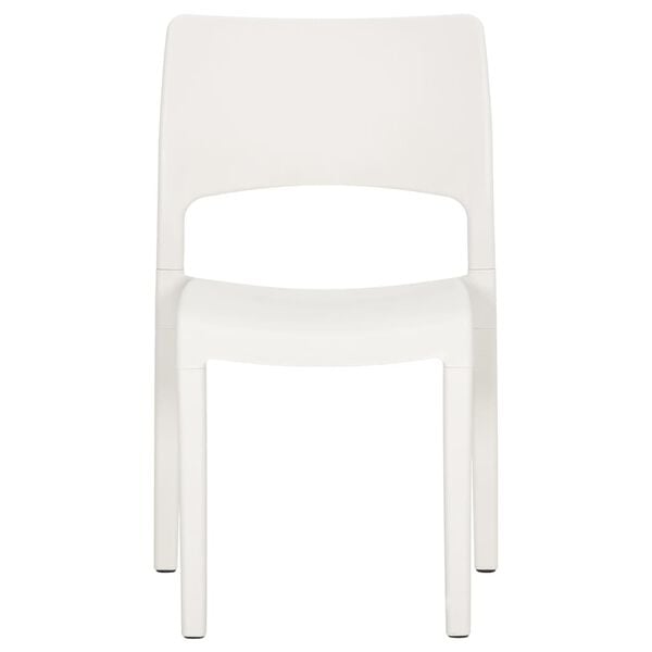 vidaXL 2 db fehér polipropilén kerti szék