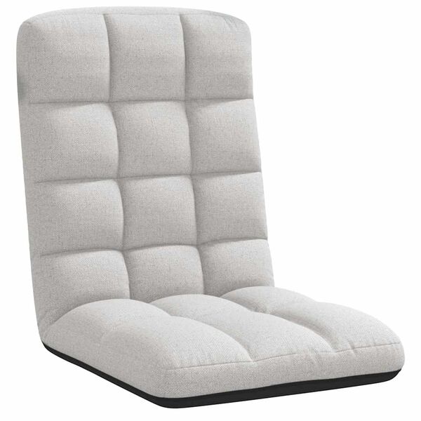 vidaXL felhősz&uuml;rke sz&ouml;vet &ouml;sszecsukhat&oacute; padl&oacute;sz&eacute;k 71x51x62 cm